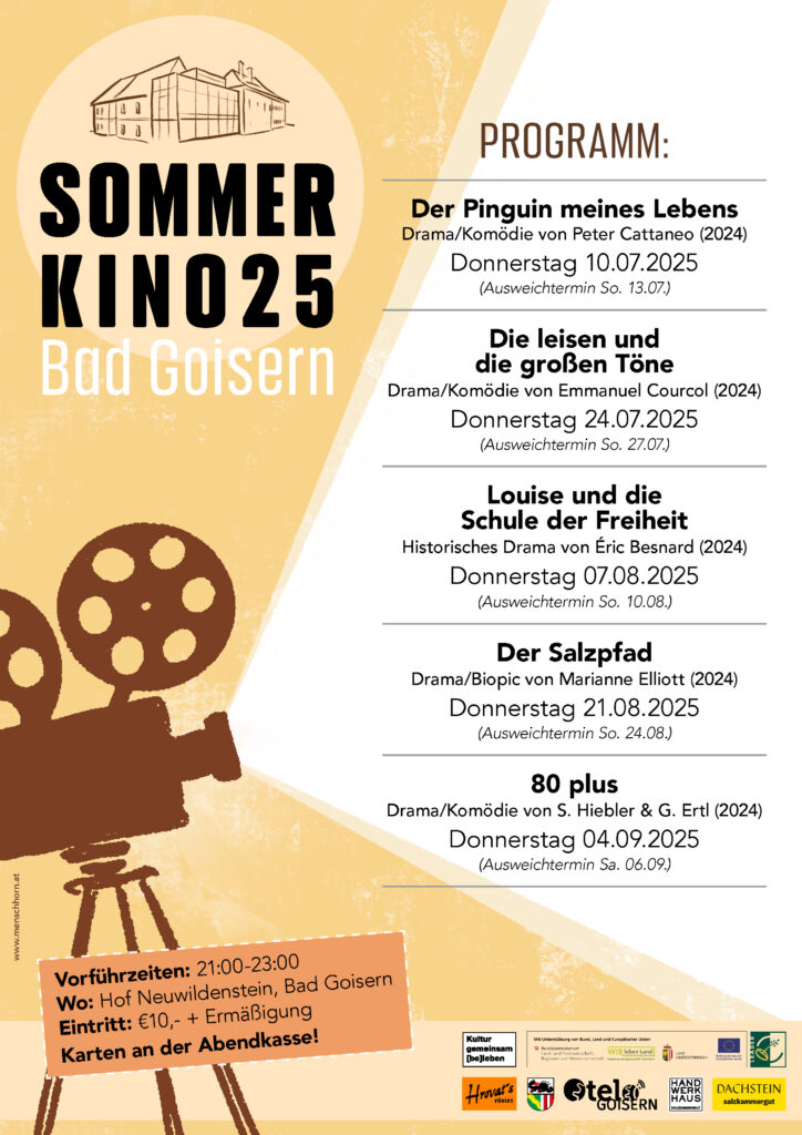 Filmprogramm Sommerkino 2025